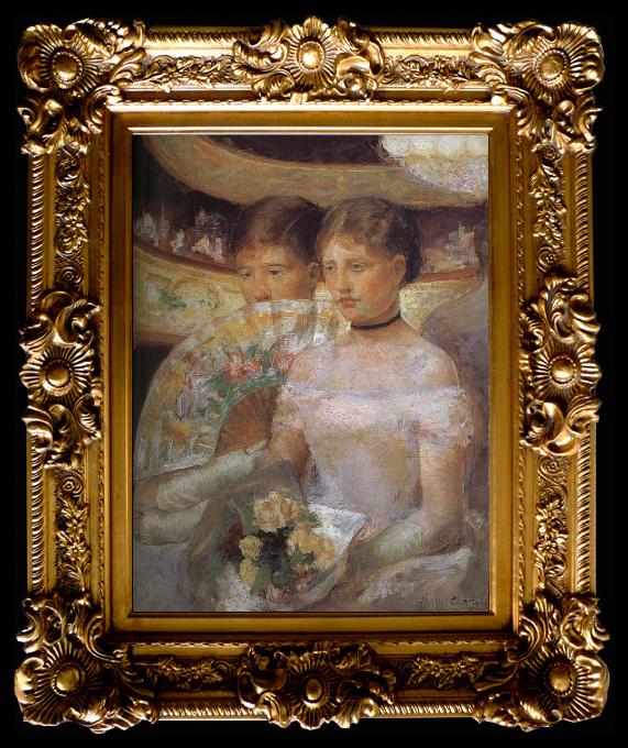 framed  Mary Cassatt Balcony, Ta012